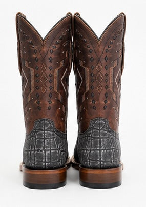 Handcrafted elephant leather boot