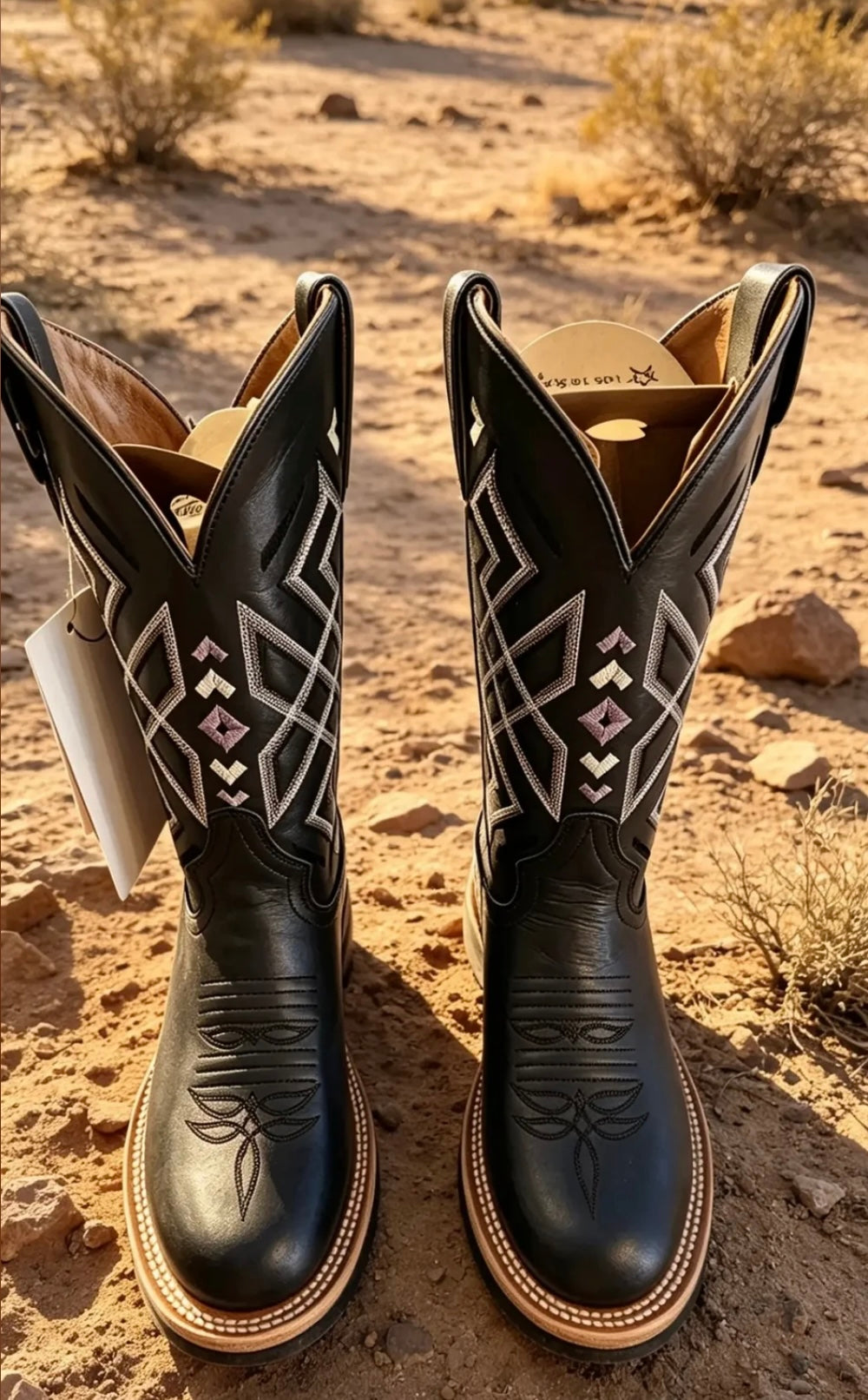 Handmade cowboy boot